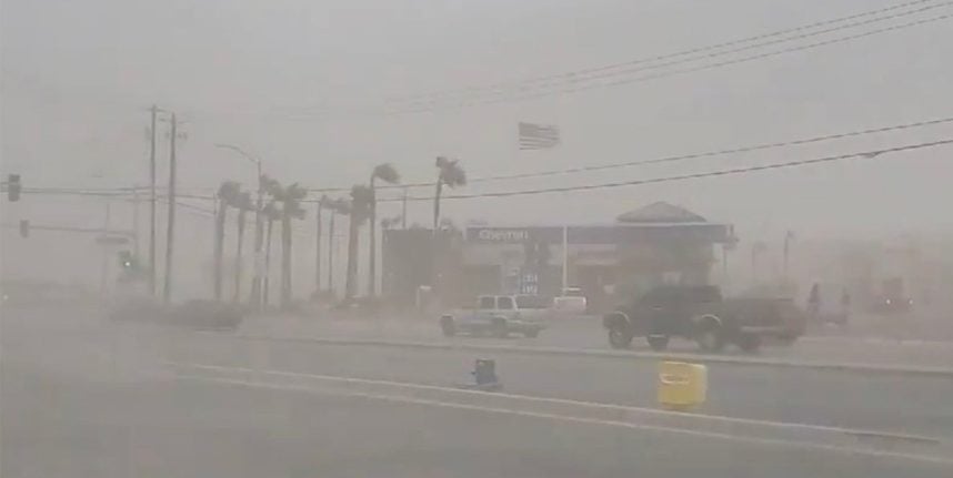 Las Vegas is Under Dust Warning, Raising Respiratory Concerns
